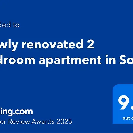 Newly Renovated 2 Bedroom In * Sófia